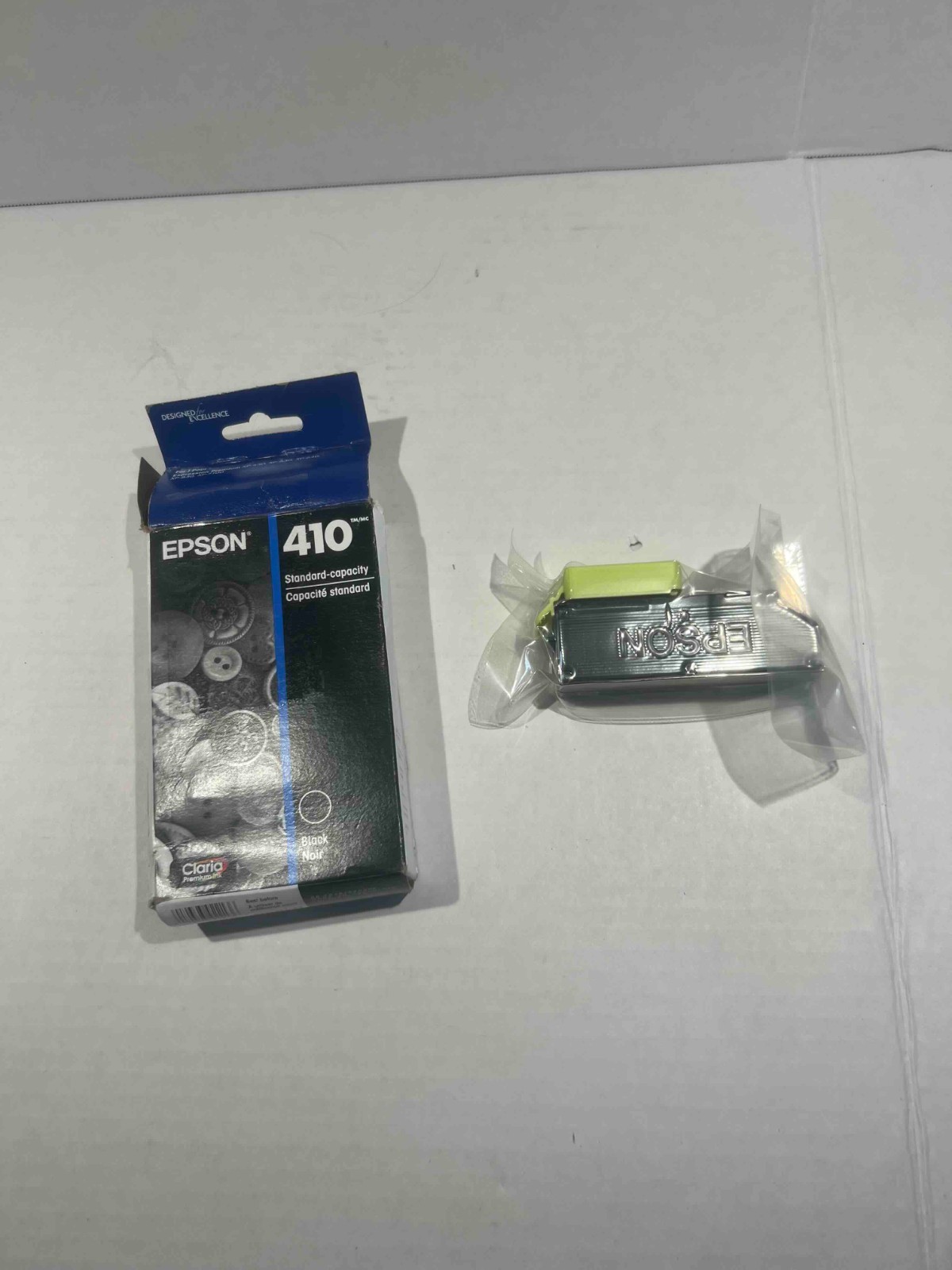 Epson 410 Black Ink Cartridge Standard Capacity Genuine OEM T410020
