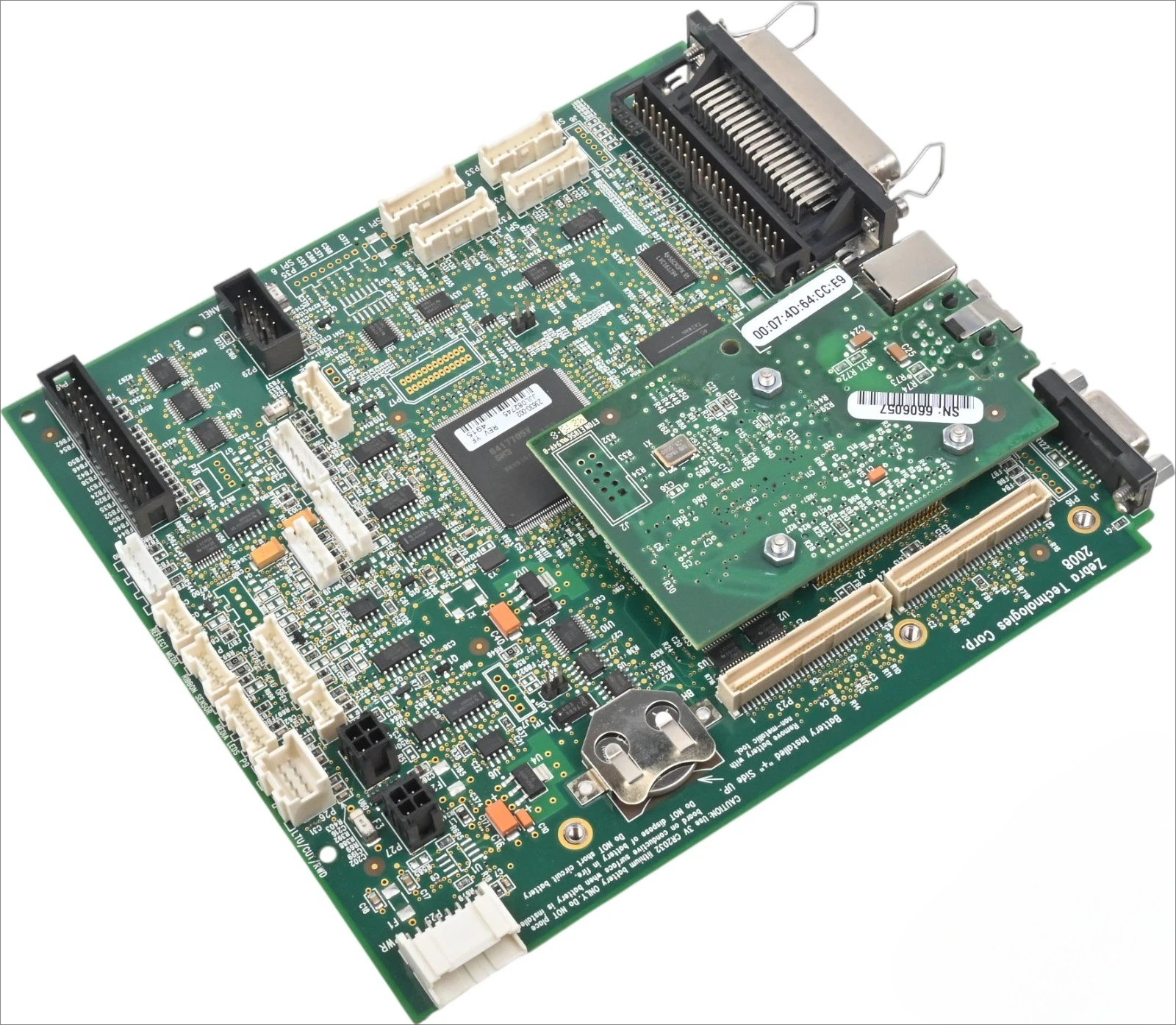 P1053360-017 Main Logic Board Compatible Zebra 105SL Plus 140Xi4 110Xi4 64MB