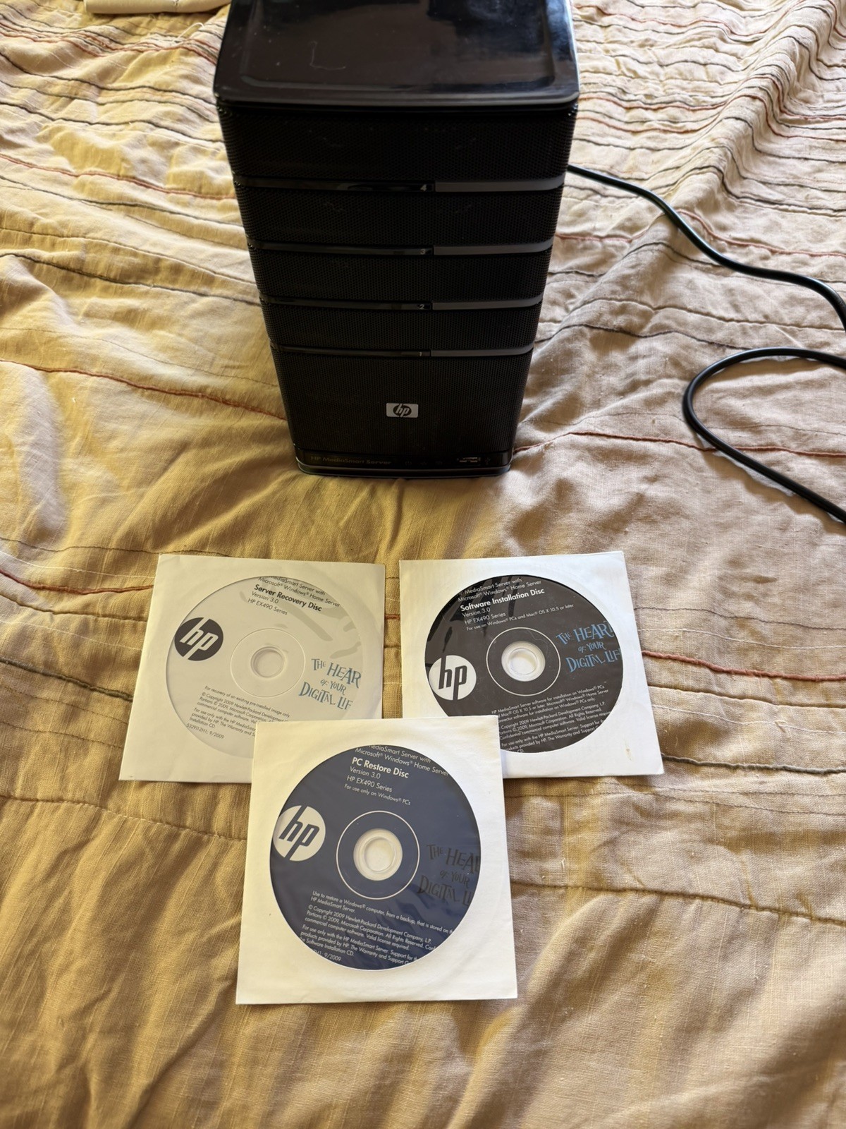 HP EX495 MediaSmart Server Intel CPU - for repair or parts