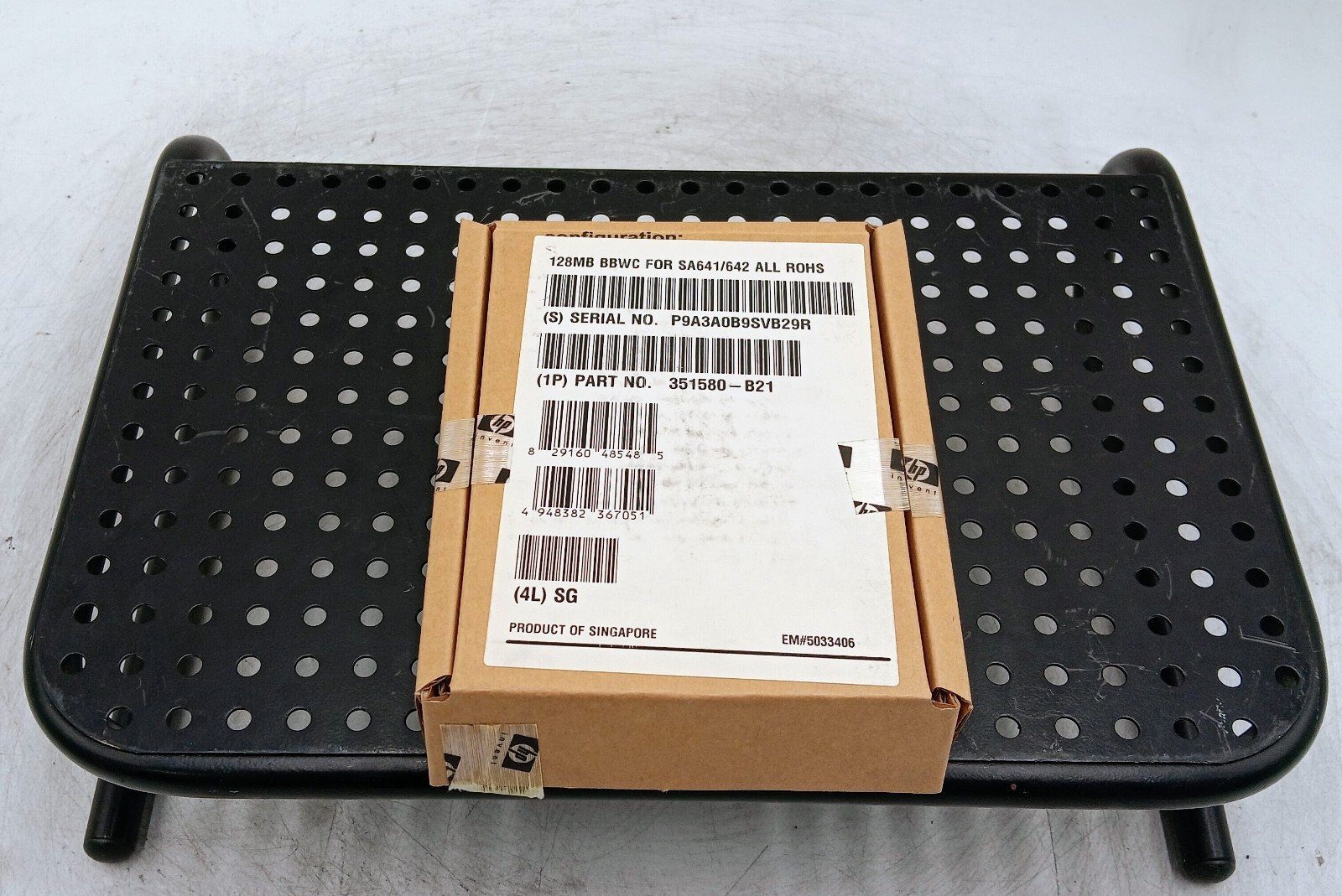 351580-B21 HP 128MB DDR BBWC ENABLER MEMORY FOR SMART ARRAY 642/641 Controller
