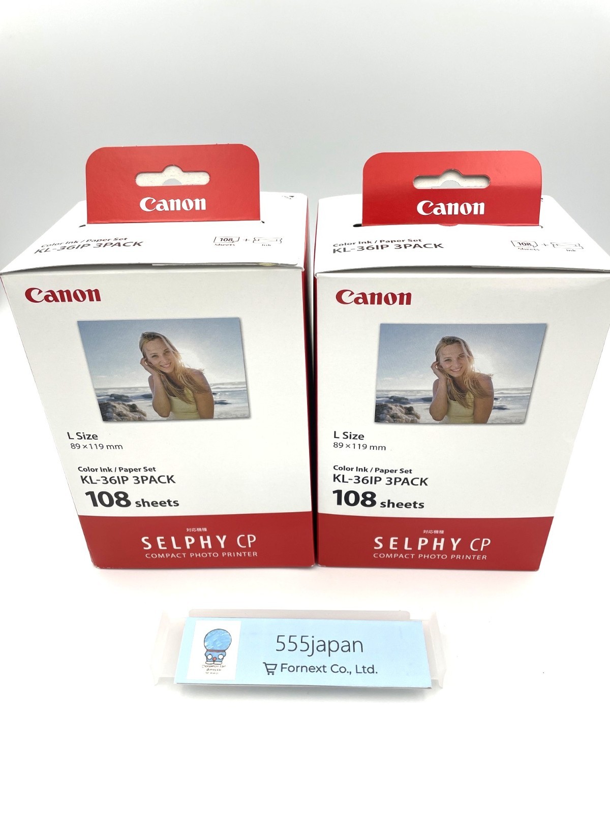 KL-36IP 3PACK×2 / Official CANON color ink / paper set L size SELPHY CP Series