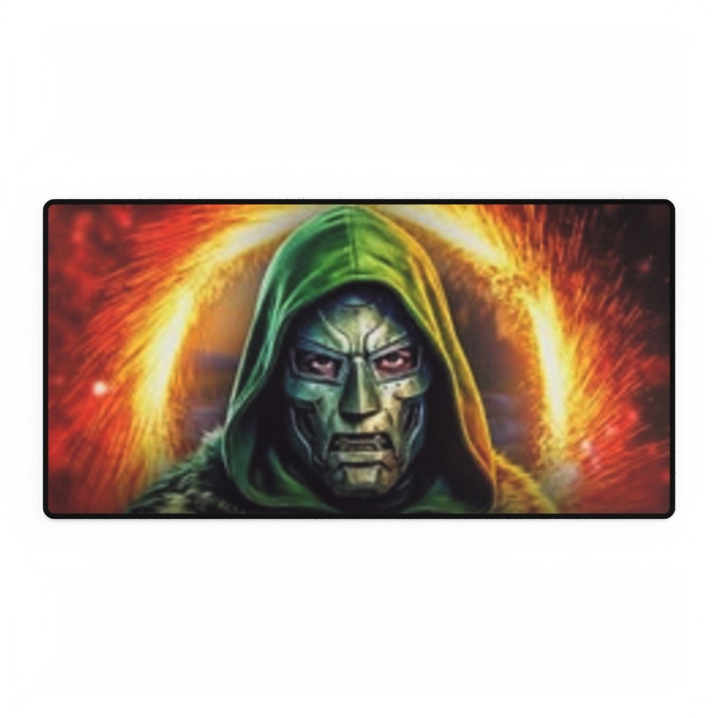 Marvel Doctor Doom Portal Movie Logo Mouse Pad Desk Mats