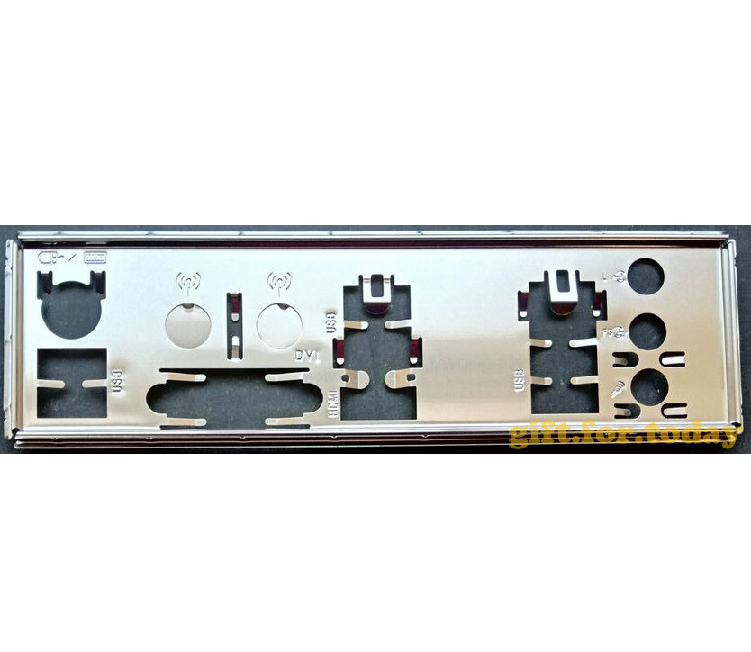 For MSI B150I GAMING PRO AC Shield I/O IO Rear Baffle Backplate Motherboard
