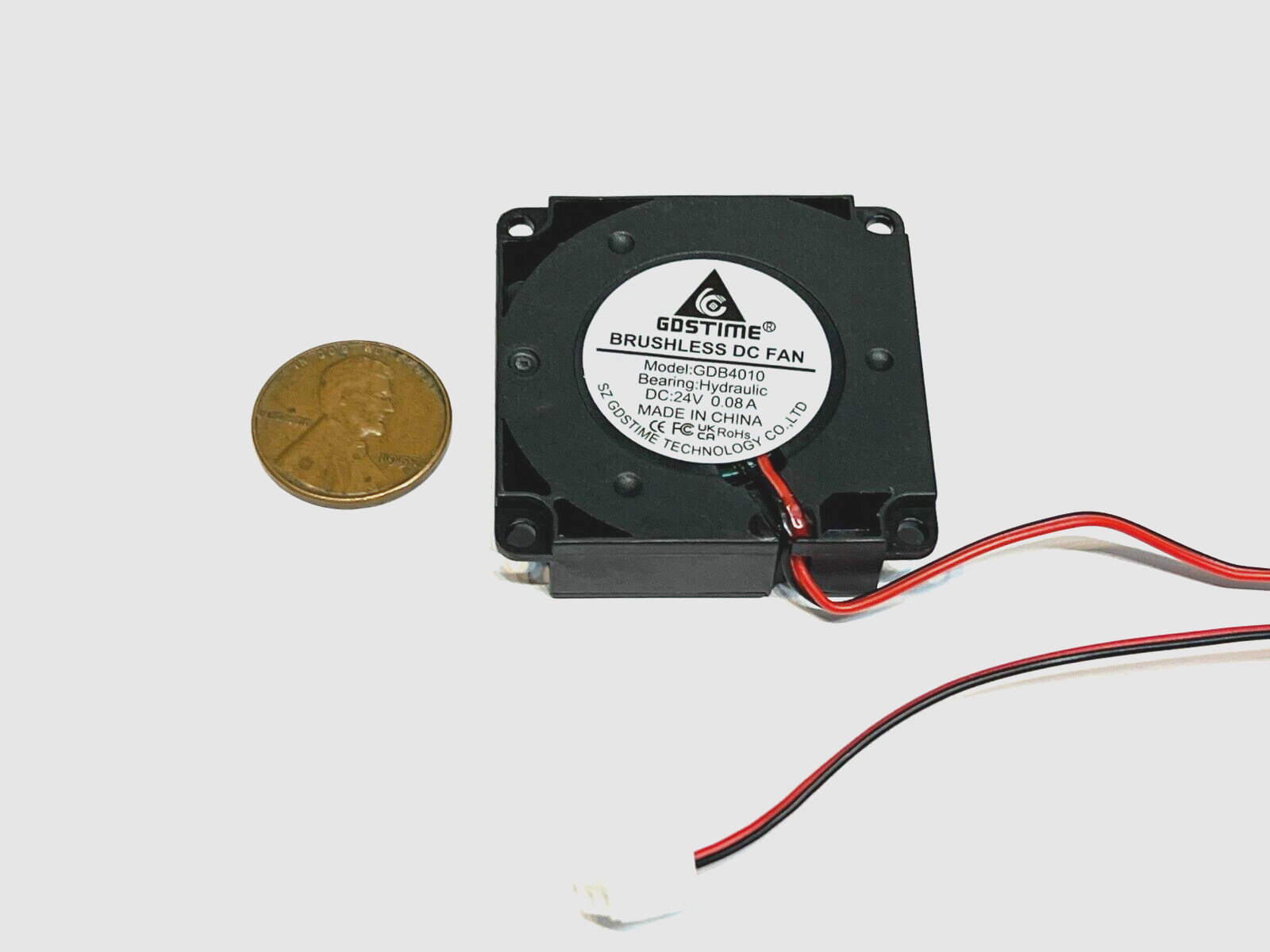Blower Fan 4010 Radial Cooling Fan 3D Printer 24V 2 Pin DC 40mm