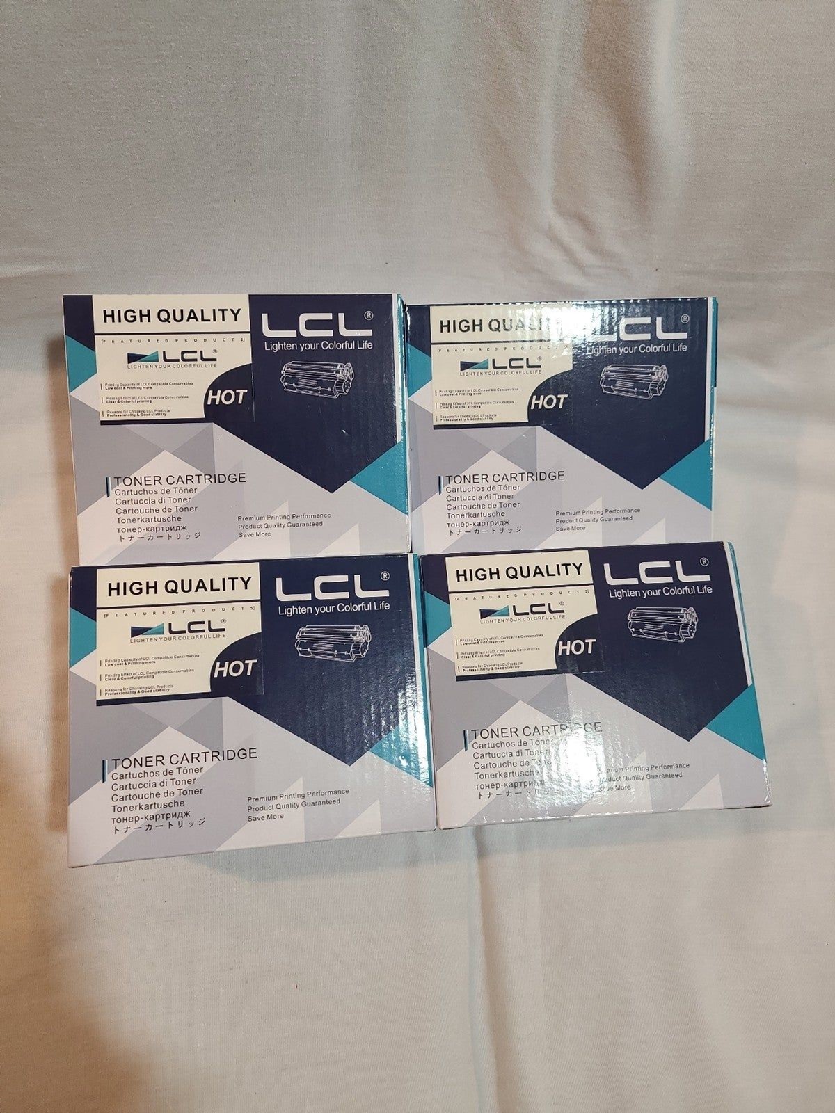 LCL Replacement Toner - Black, Cyan, Yellow, and Magenta