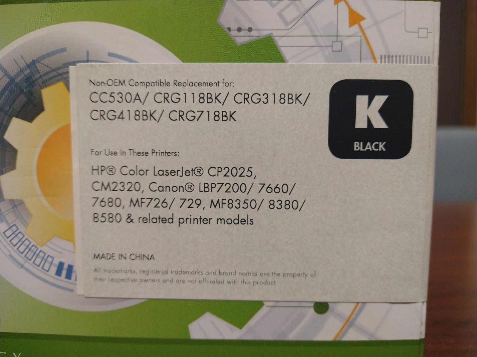 CC530A Black Toner Cartridges (Qty 4) - Newly Refilled from by ADI