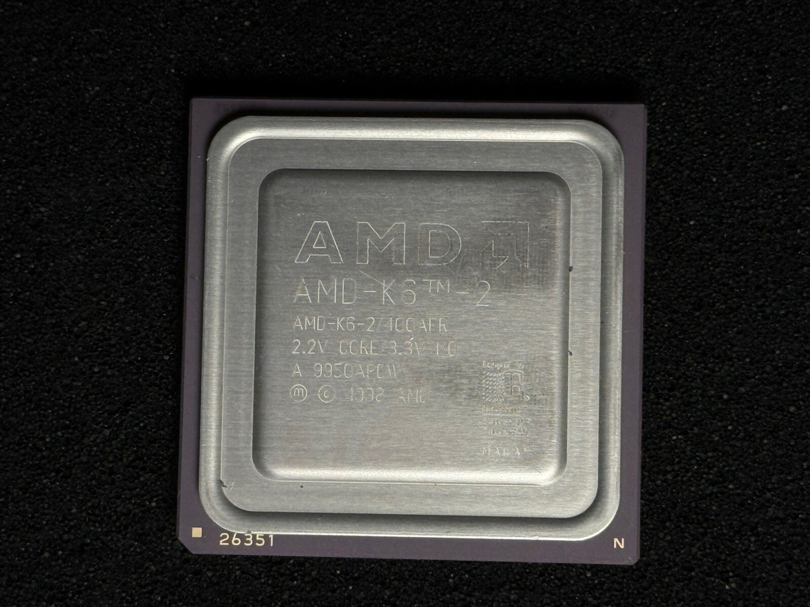 AMD AMD-K6-2/400AFR 400MHz/32KB/66MHz/100MHz Socket/Socket 7 PC CPU Processor
