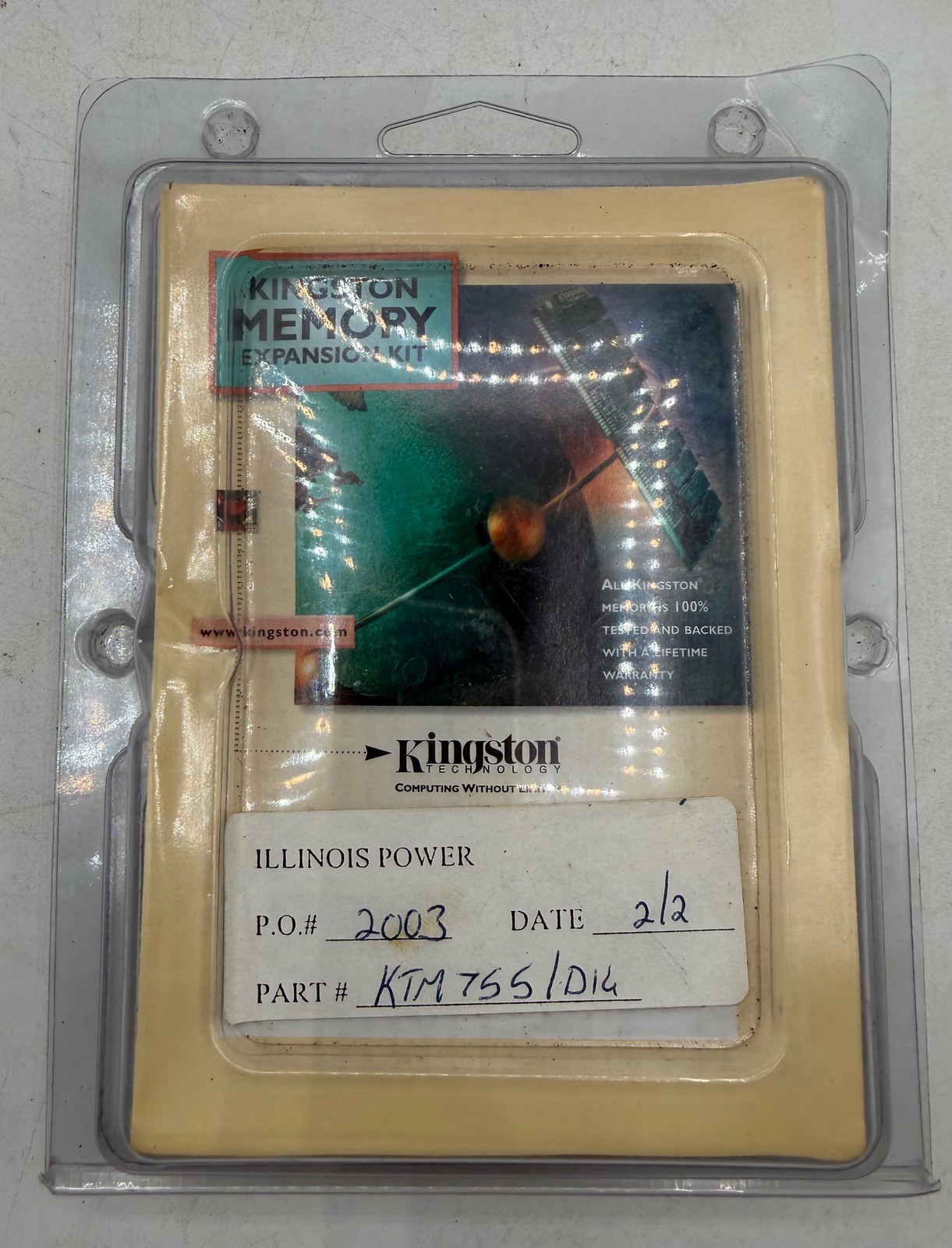 Kingston KTM-755/D16-CE 2x16MB 32MB RAM IBM ThinkPad 755 KTM-2151 Vintage Kit
