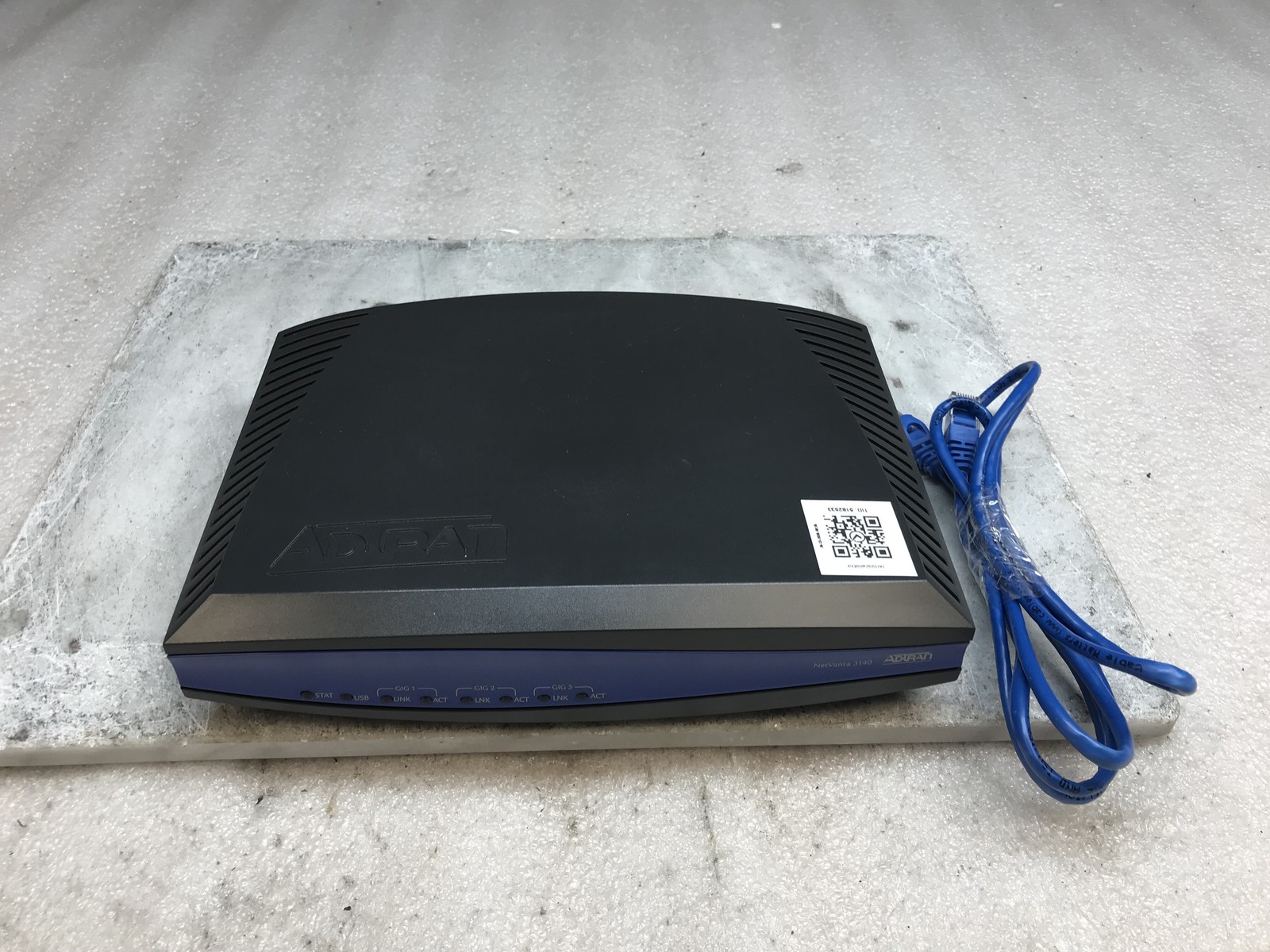 ADTRAN NetVanta 3140 3-Port Secure Access Ethernet Router 1700340F1 *NO PS INCL*