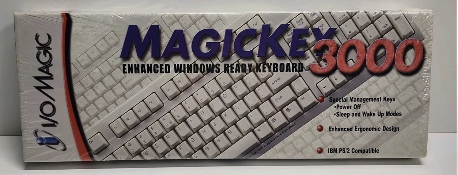 I/O Magic MagicKey 3000 Enhanced Windows Ready Keyboard New In Package