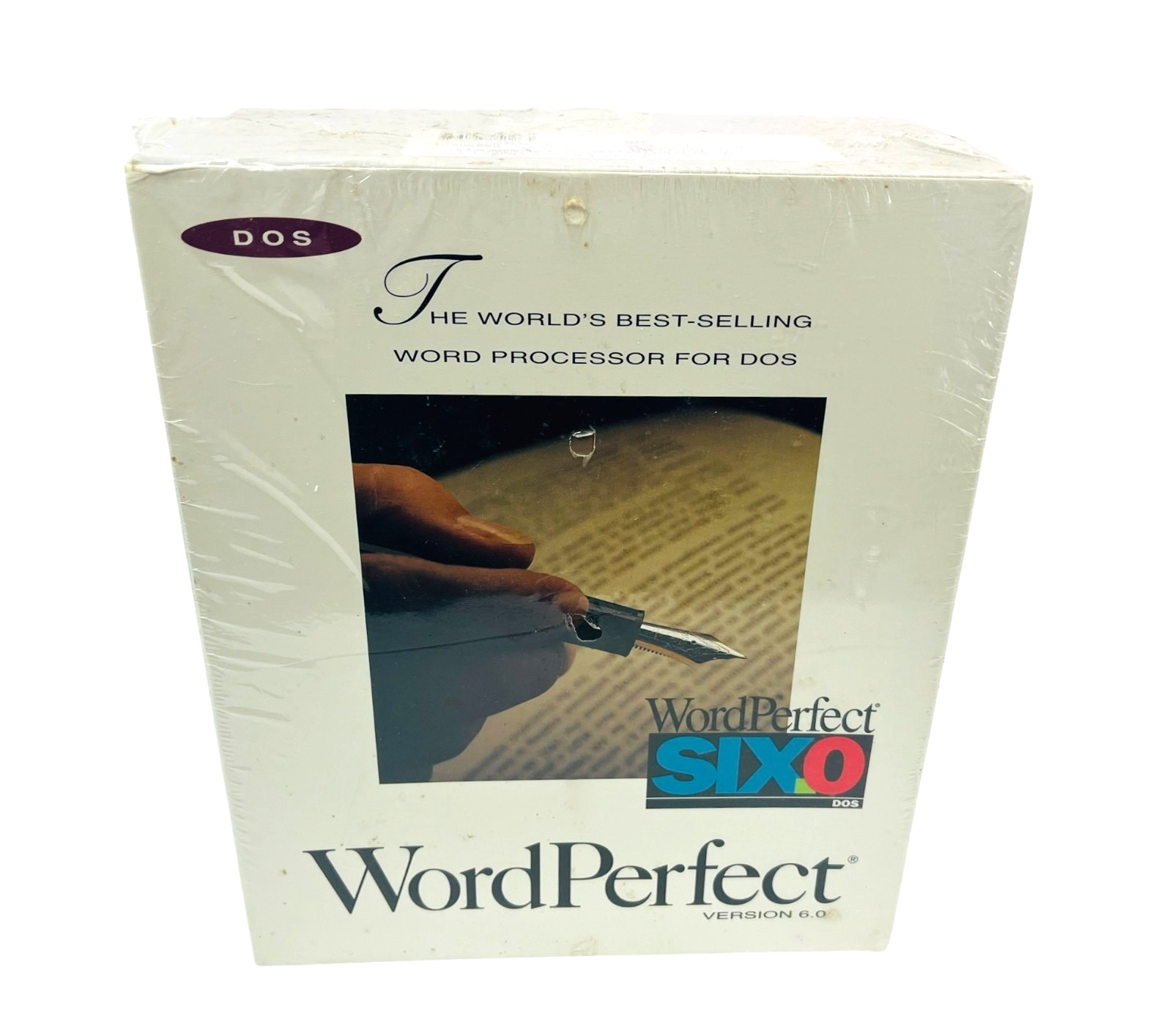 WordPerfect Word Perfect 6.0  Software for MS-DOS New in SEALED Box