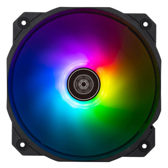 Silverstone SF160B-ARGB 160mm Shark Force 160ARGB PWM Fan, 4PIN PWM