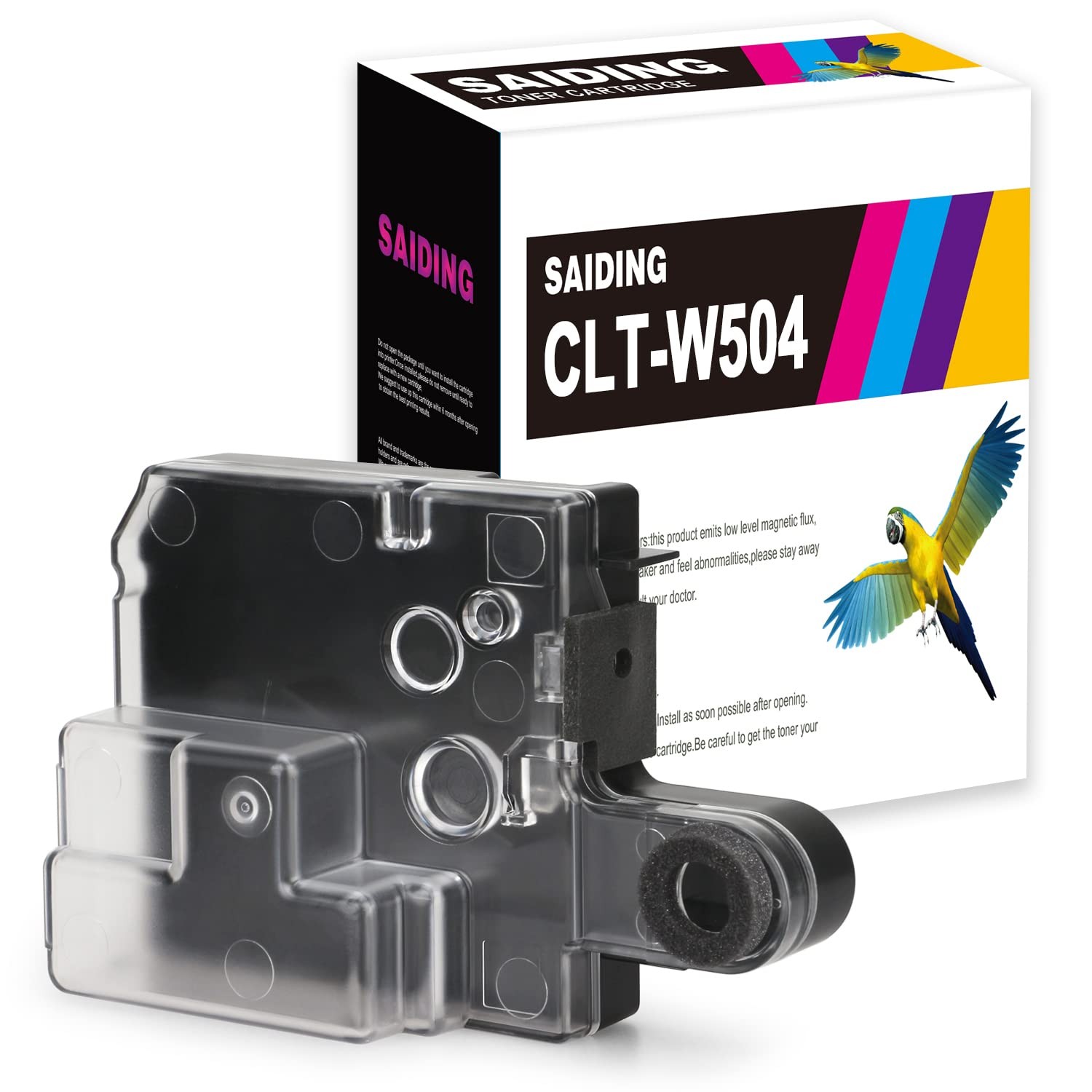 CLT-W504 Waste Toner Container with Samsung CLT W504 CLP-Xpress Xpress C1810W...