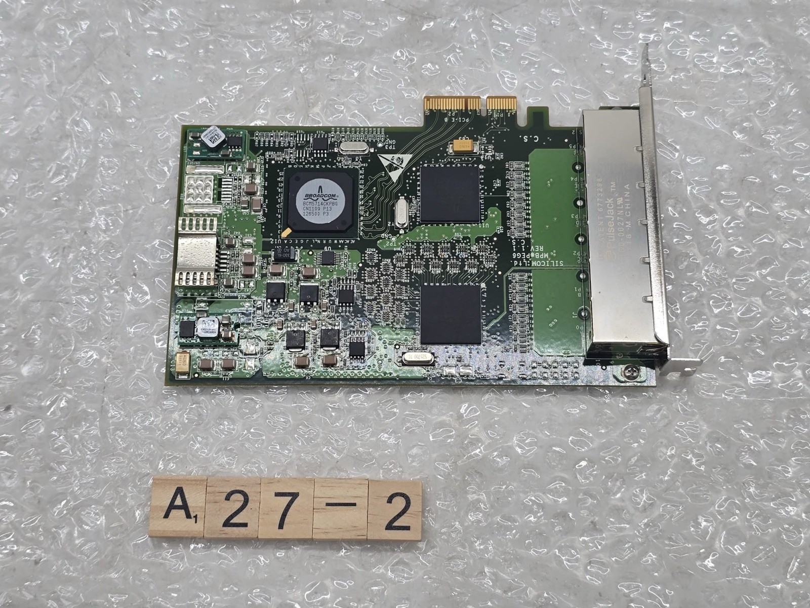 Lot of 5 Silicom PEG6-RoHS 6-Port Gigabit Ethernet PCIe Server Adapter Broadcom