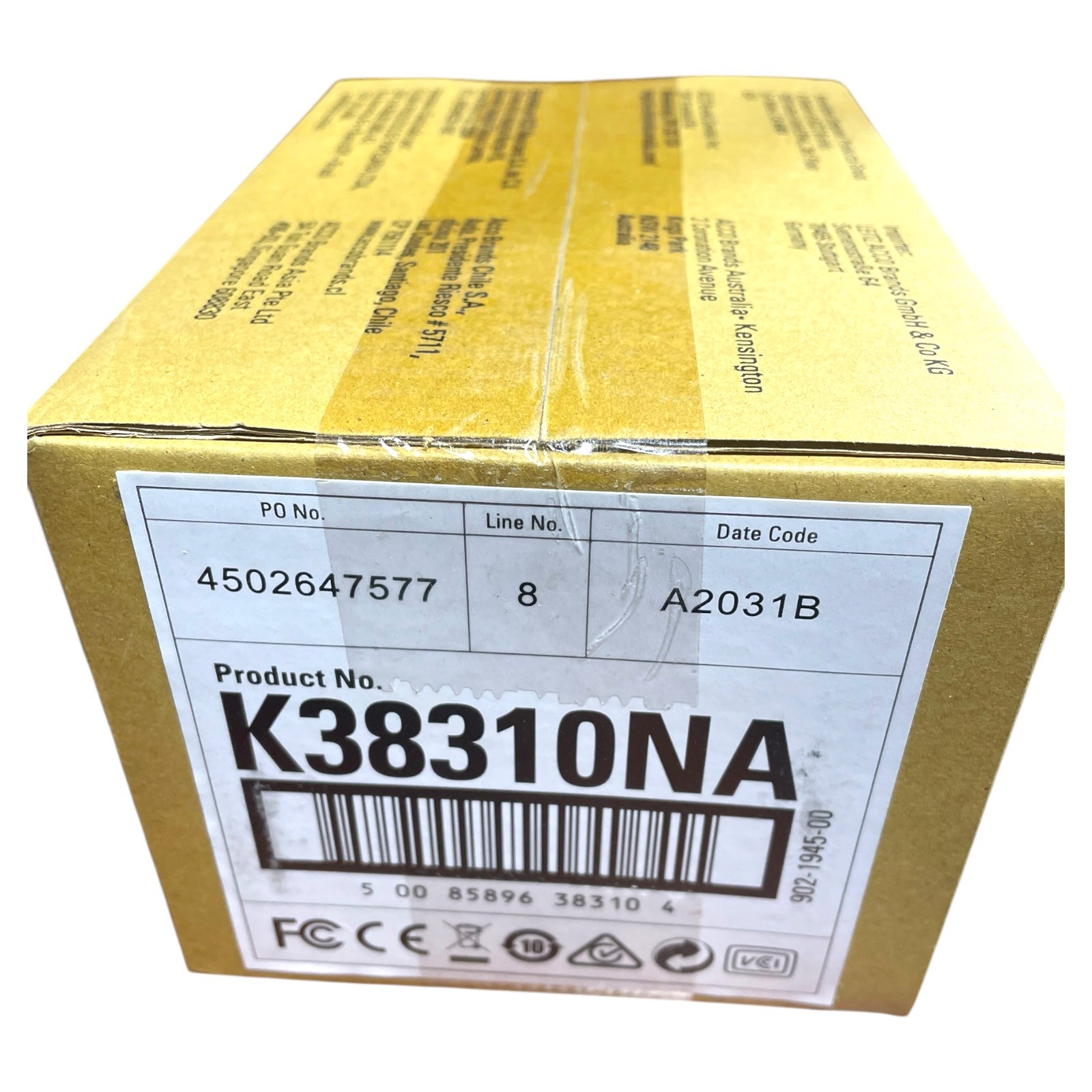 Kensington 60W USB 3.0 Power Splitter K38310NA Dock Charger Box of 4 - New