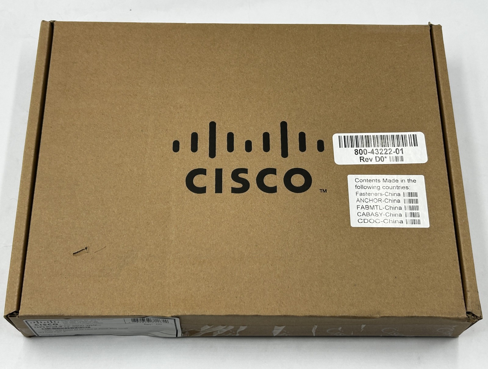 Cisco CP-8800-WMK Wall Mount Kit. Factory sealed.