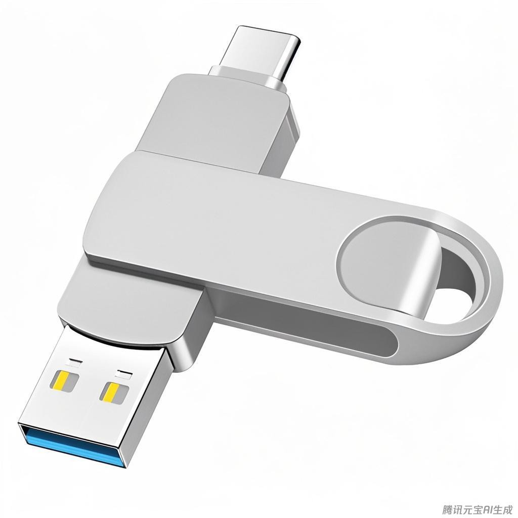 USB C Flash Drive 512GB 2-in-1 USB-A Dual Drive Memory Stick PC Laptop Storage
