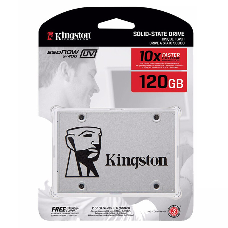 Kingston Technology A400 120GB/240GB/480GB SSD Solid State Drive 2.5 Inch -UK