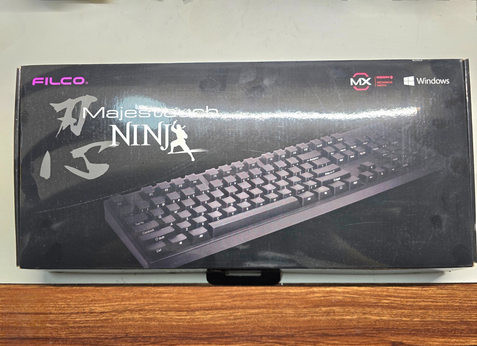 Filco Majestouch NINJA FKBN104MC/EFB2 Body Black US ASCII 104 Blue Switch