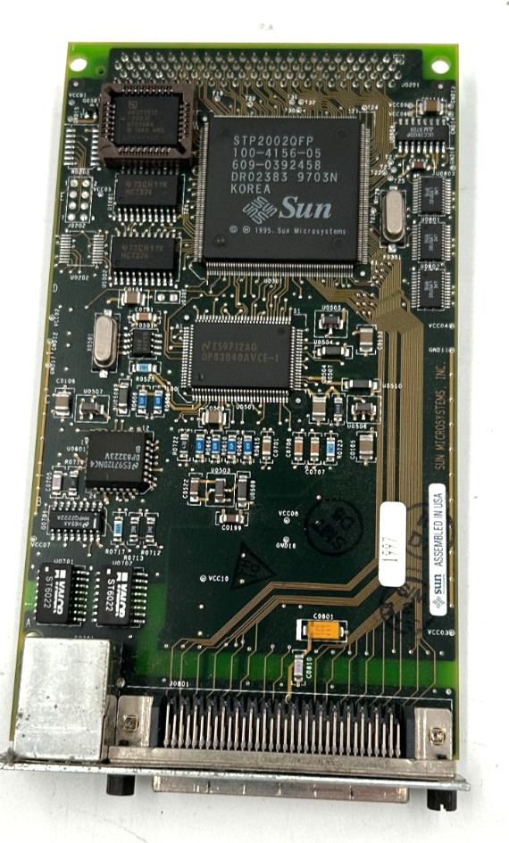 Sun 501-2739 Single-Ended Fast/Wide SCSI/FastEthernet X1018A SunSwift Card