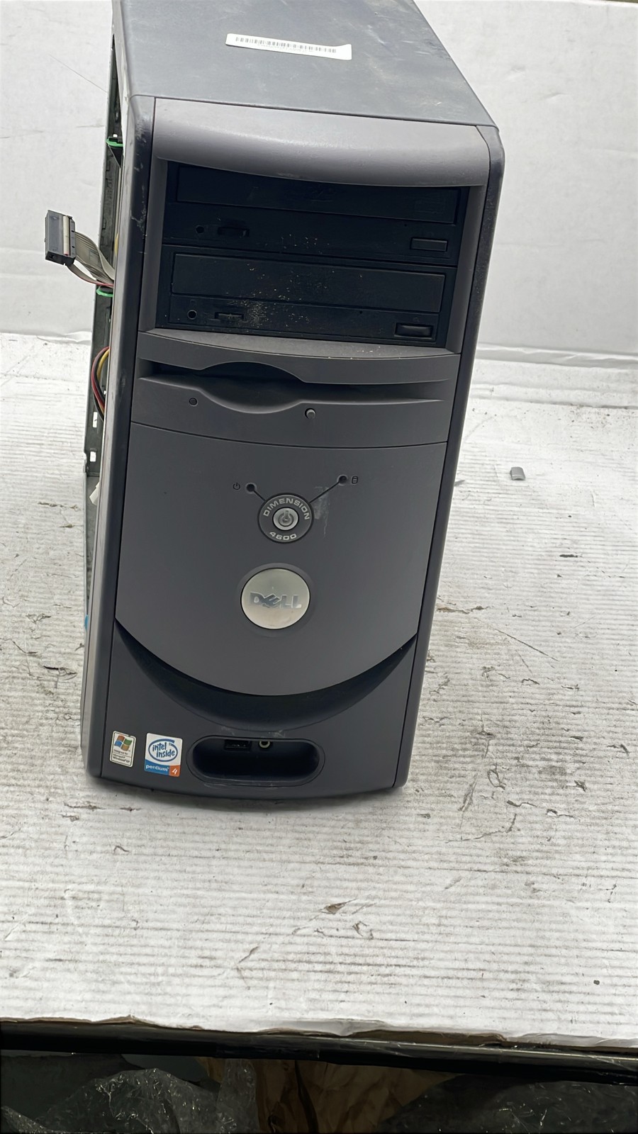 Dell Dimension 4600 Intel Pentium 4 Retro Vintage Gaming Desktop Tower PC