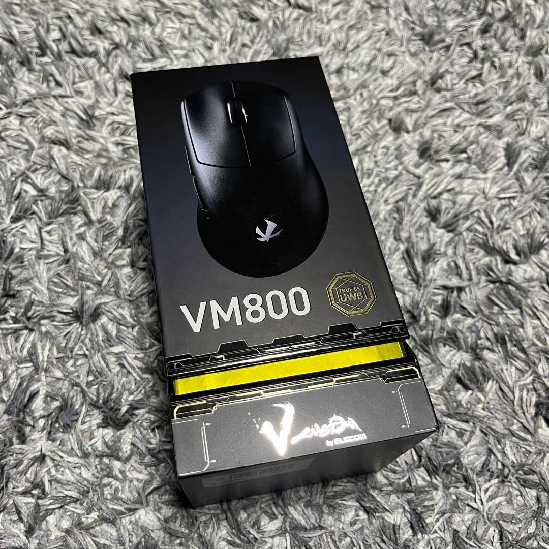 ELECOM V Custom VM800 Wireless Gaming Mouse 30000 DPI Lightweight Black