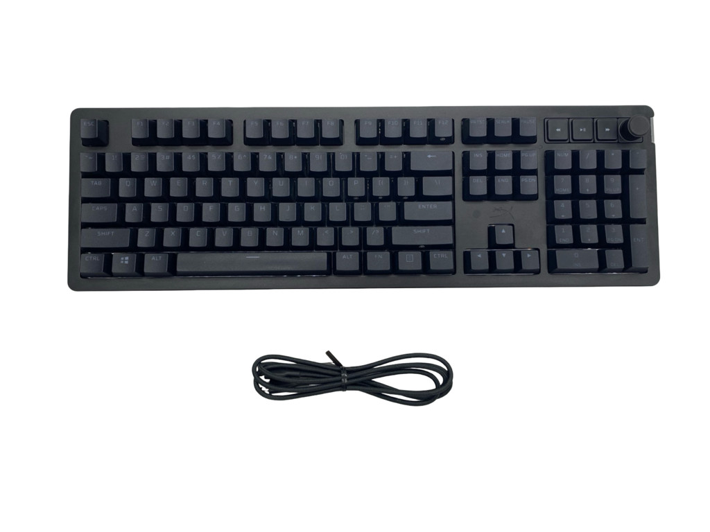 HyperX Alloy Rise Full-Size Wired Mechanical Linear Switch RGB Keyboard -VG READ