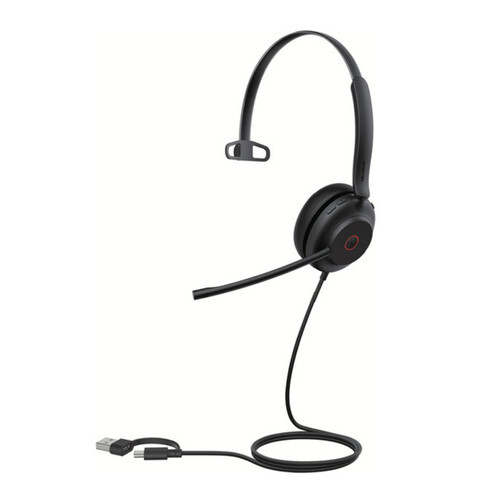 Yealink UH35 Mono Teams USB Headset with Mic & Noise Cancelling USB-C/A 1308165
