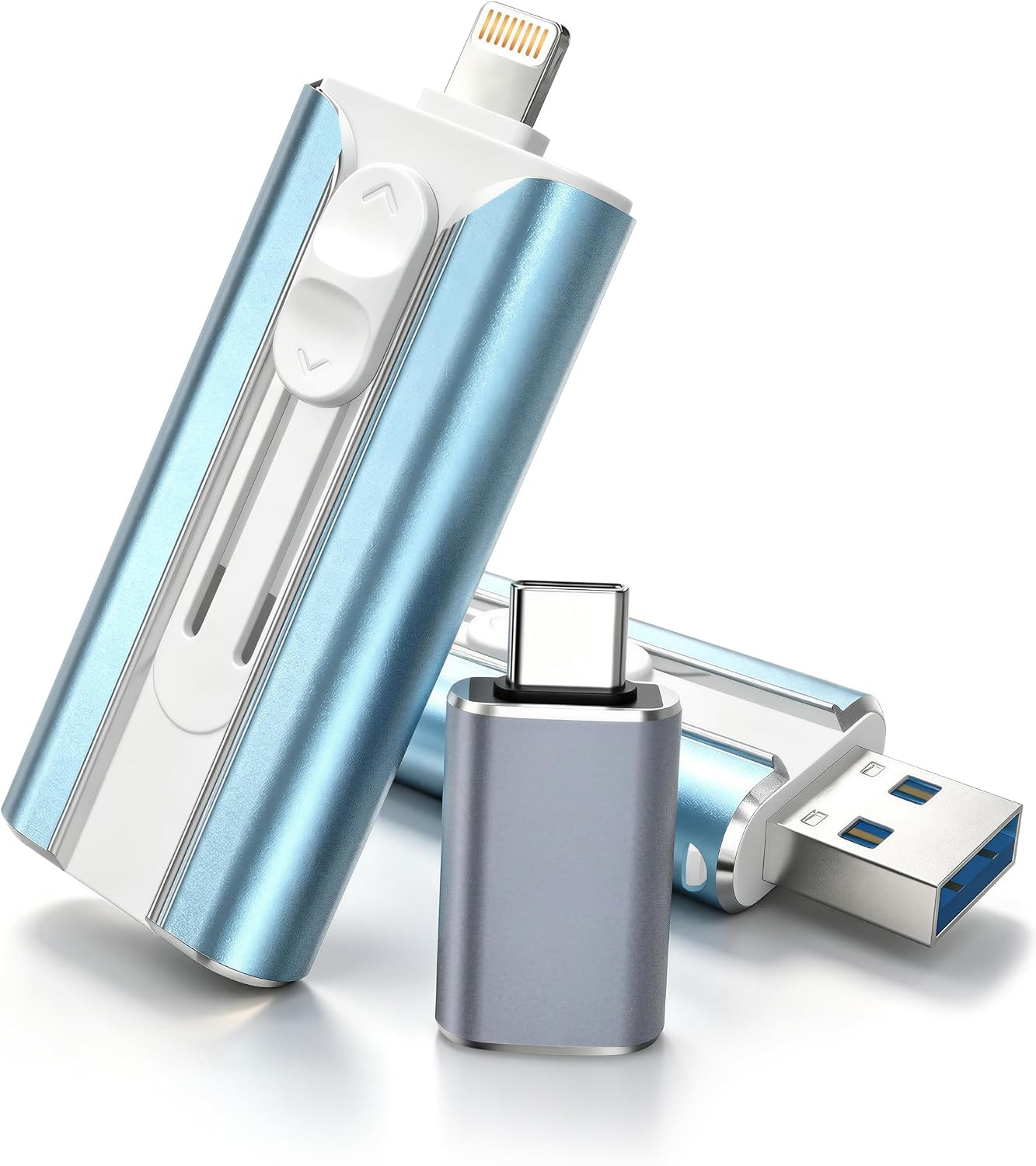 MFI Certified 512GB Flash Drive for Iphone&Ipad&Android&Pc, Photo Stick USB Stic