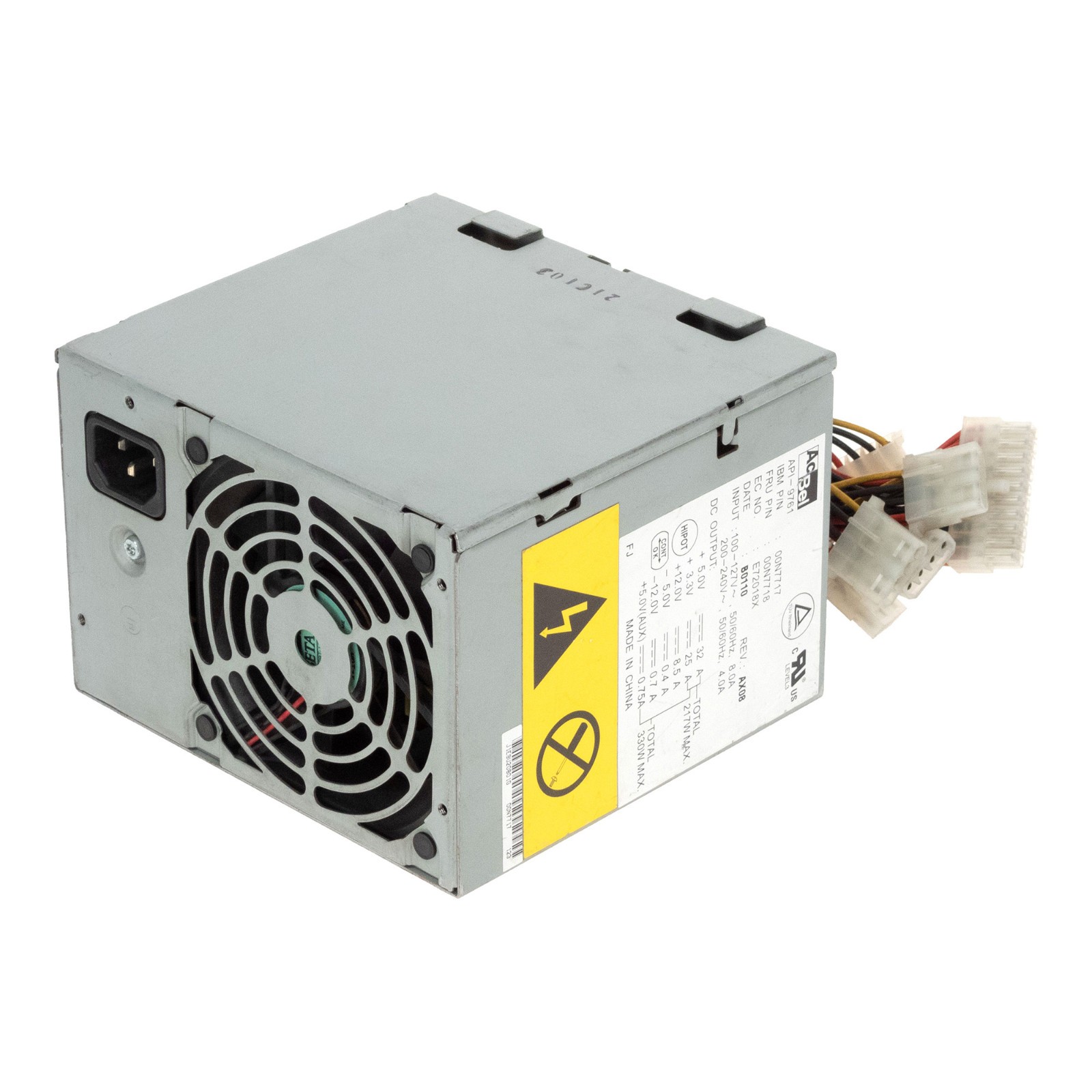 POWER SUPPLY IBM 00N7718 XSERIES PSU 330WATT API-9761 00N7717
