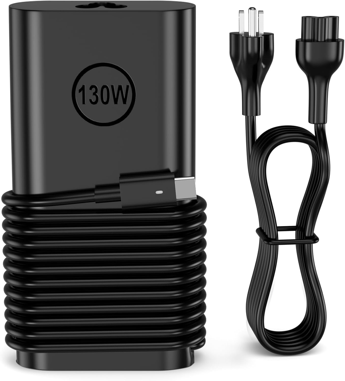 Replacement for Dell 130W Laptop Charger USB C Type C Slim AC Power Adapter