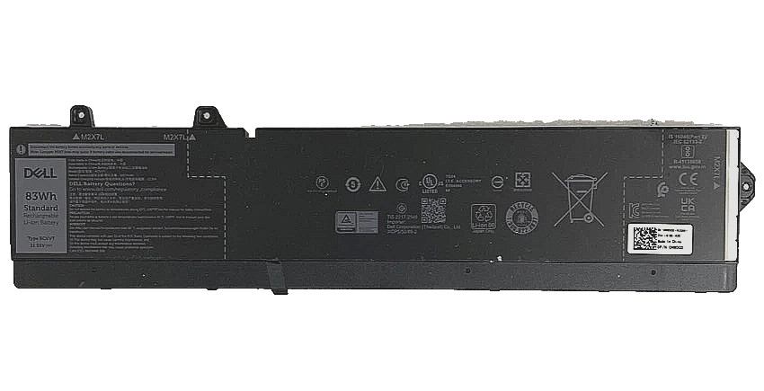 OEM 83Wh RCVVT Genuine Battery For Dell Precision 7670 7680 7770 7780 X26RT NWDC