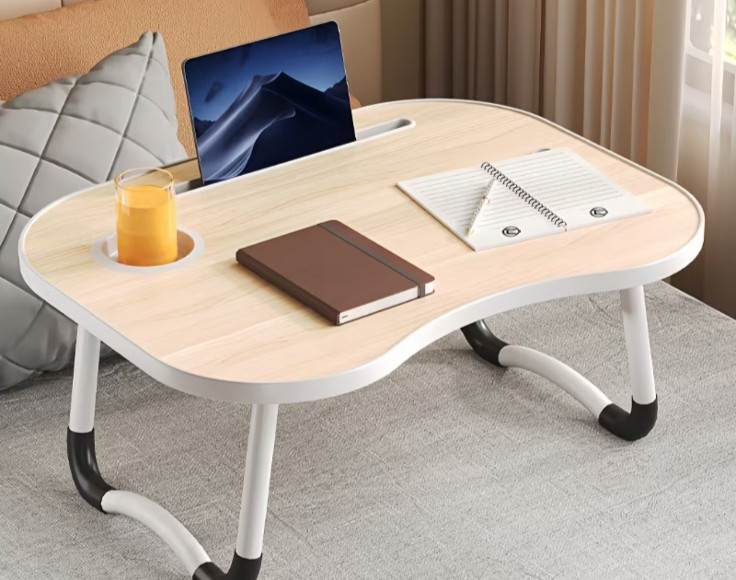 Portable multifunctional table with drink holder New