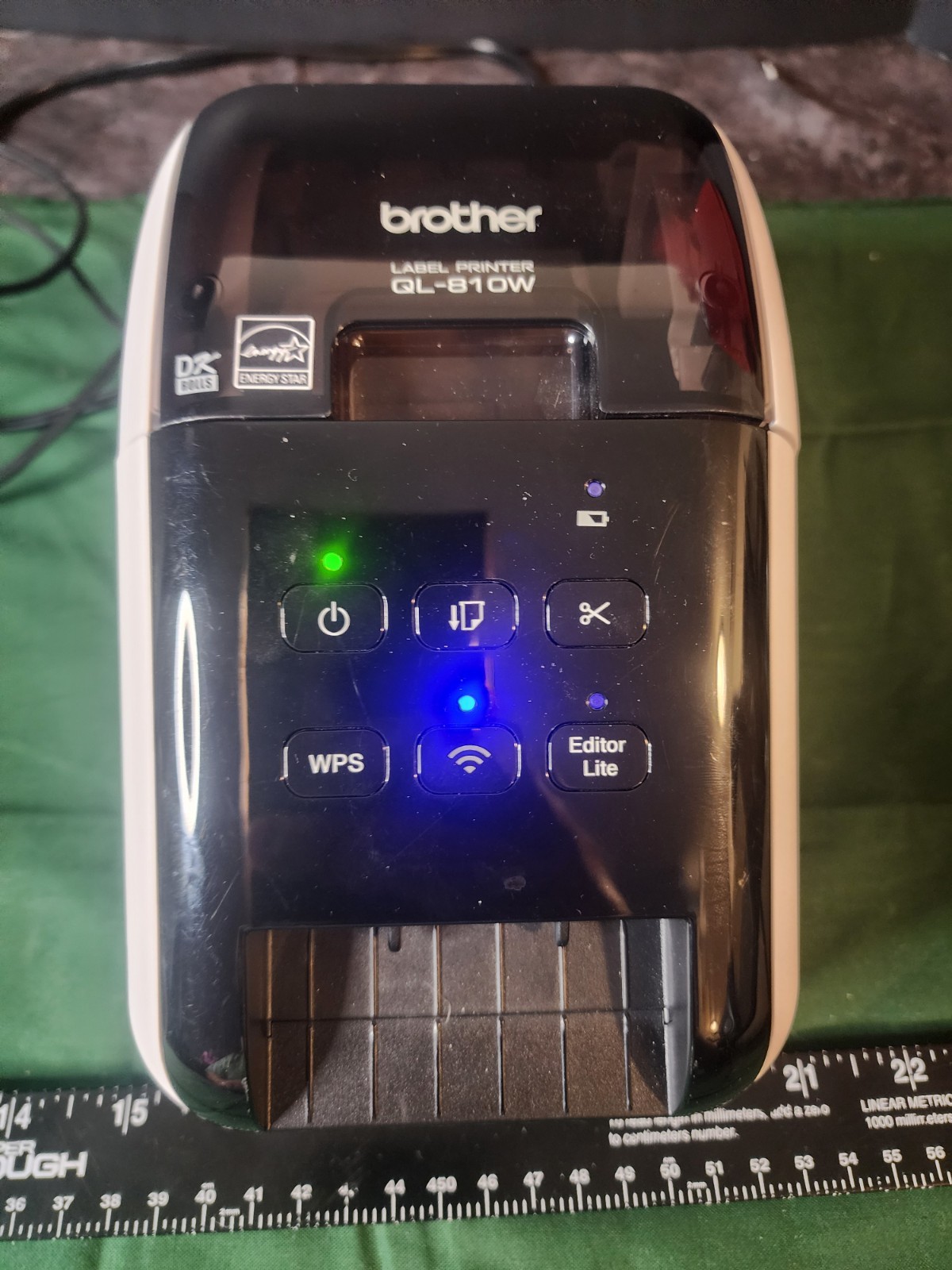 Brother QL-810W Thermal Label Printer Adaptor Power Supply Tested