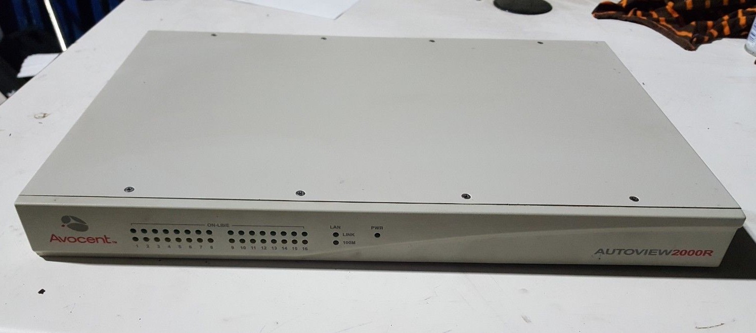 AVOCENT 520-300-002  AUTOVIEW2000R 16 PORT KVM SWITCH (rs5.3)