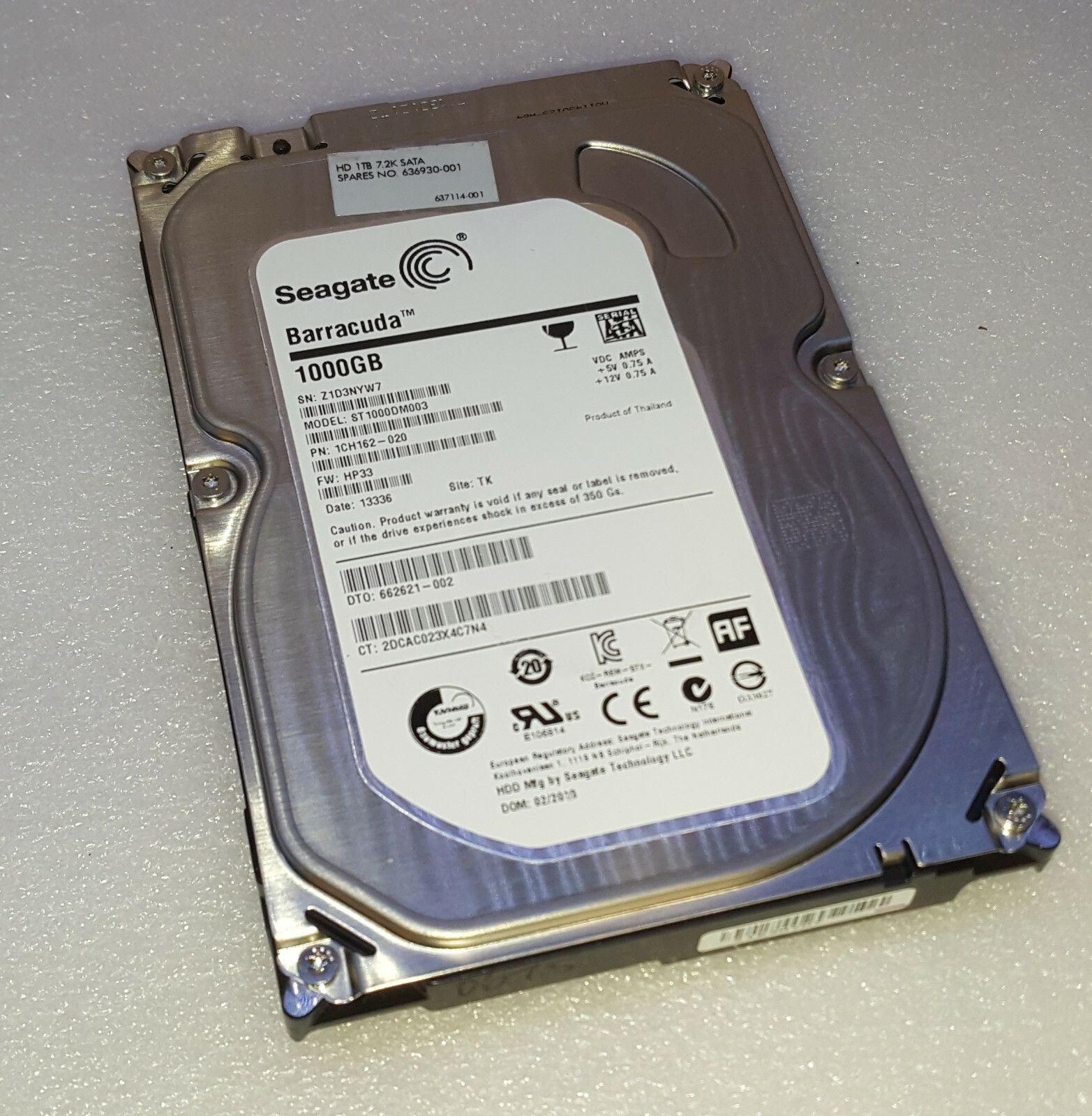 HP Pavilion 550-036 - 1TB Hard Drive with Windows 10 Pro 64-Bit Loaded