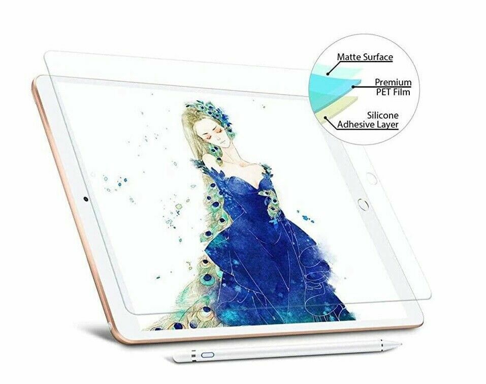 Paper Feel Matte Finish Film Anti-Glare Screen For IPad 10.5 In