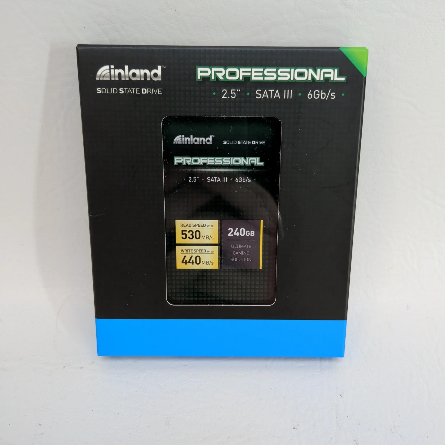 New INLAND 2.5" 3x Professional 240GB SATA III 6Gbps SSD RNAB076XXMJZH