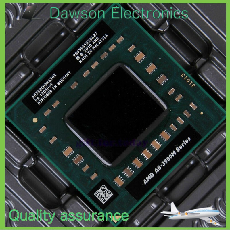 AMD A8-Series A8-3520M 1.6 GHz CPU (AM3520DDX43GX) 2500MHz Socket FS1 Processor
