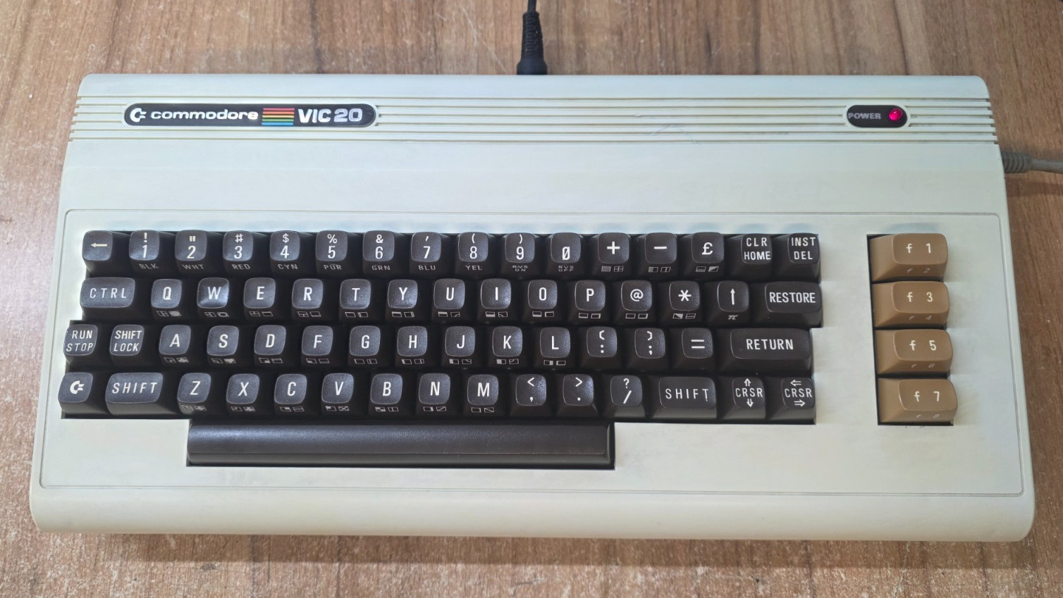 VIC-20 (Vic 20) Computer Cleaned and Tested With diagnostics ok