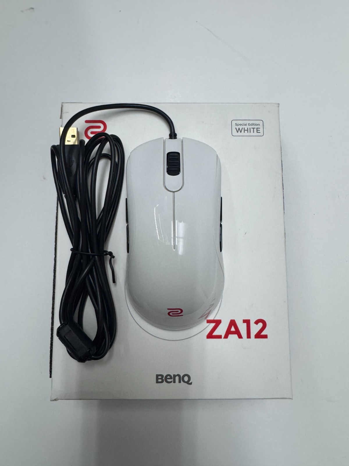 BenQ ZOWIE ZA12 Mouse for Esports White Special Edition
