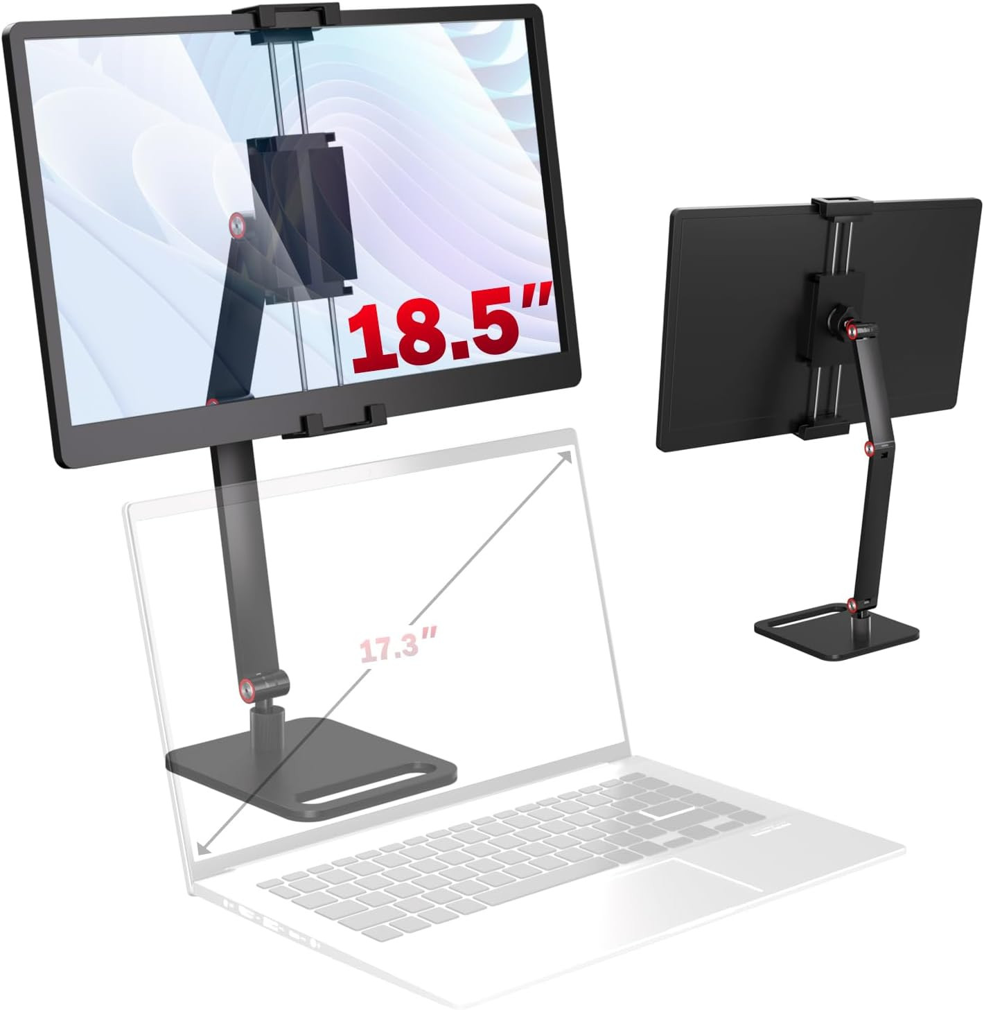 Portable Monitor Stand for Desk 15.6"17.3"18.5",Tablet / Ipad Stand