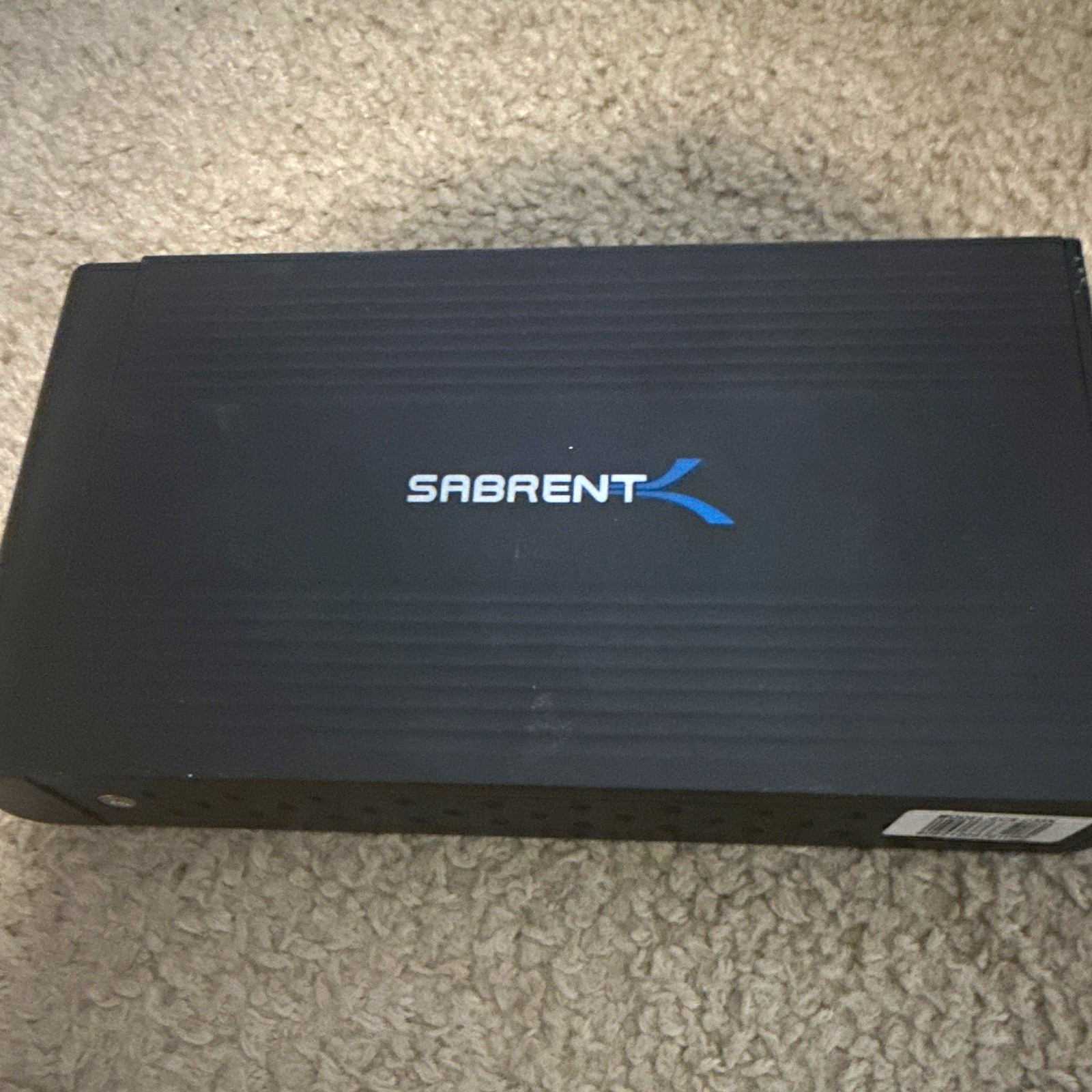Sabrent ECS-U35K 3.5in USB 2.0 External Hard Drive Enclosure Case Black