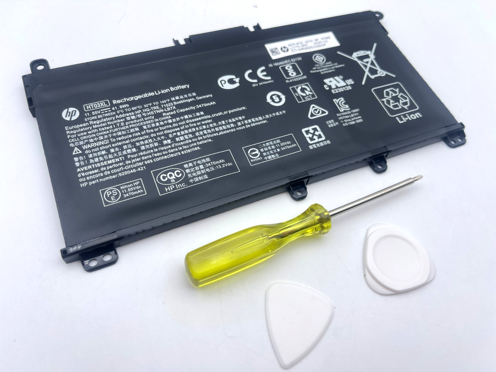 Genuine HT03XL HTO3XL Laptop Battery For HP 14M-DH0003DX 15T-DA000 L11119-855