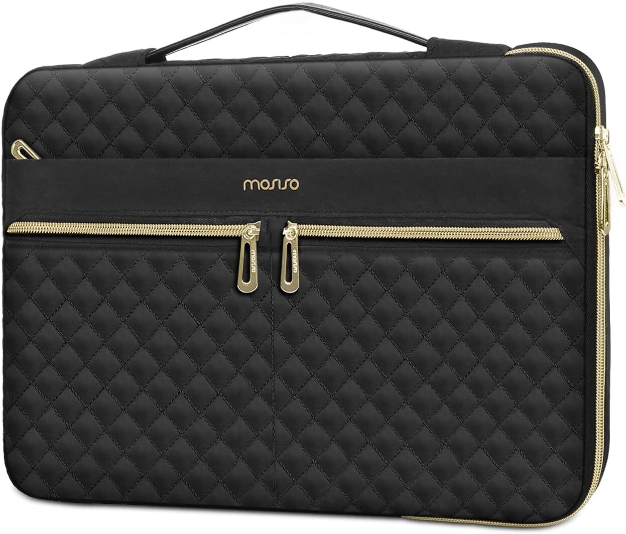 Mosiso Laptop Sleeve for MacBook Air Pro 13 13.3 14 inch Notebook Briefcase Bag
