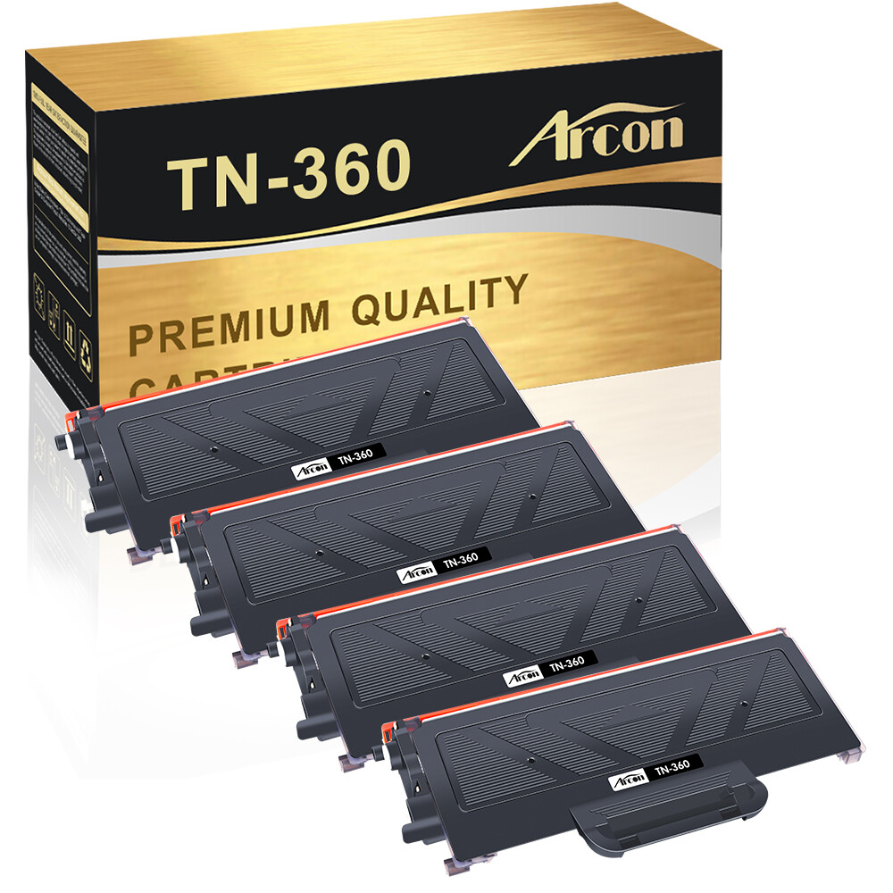 4PK TN-360 oner Cartridge For Brother TN360 TN330 HL-2140 HL-2170W MFC-7340