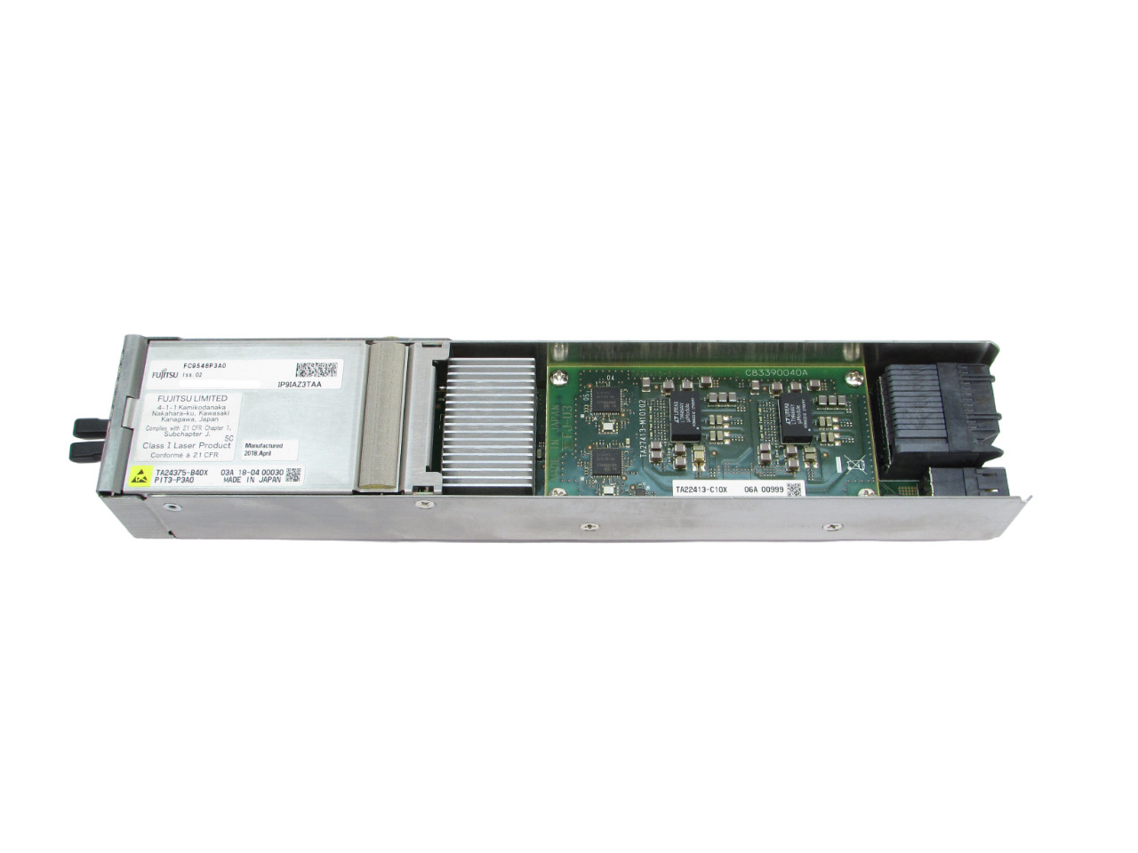 FUJITSU FC9548P3A0 IP9IAZ3TAA Unit Plug in T3XX 1 Port GRN LITE CFP2 ACO