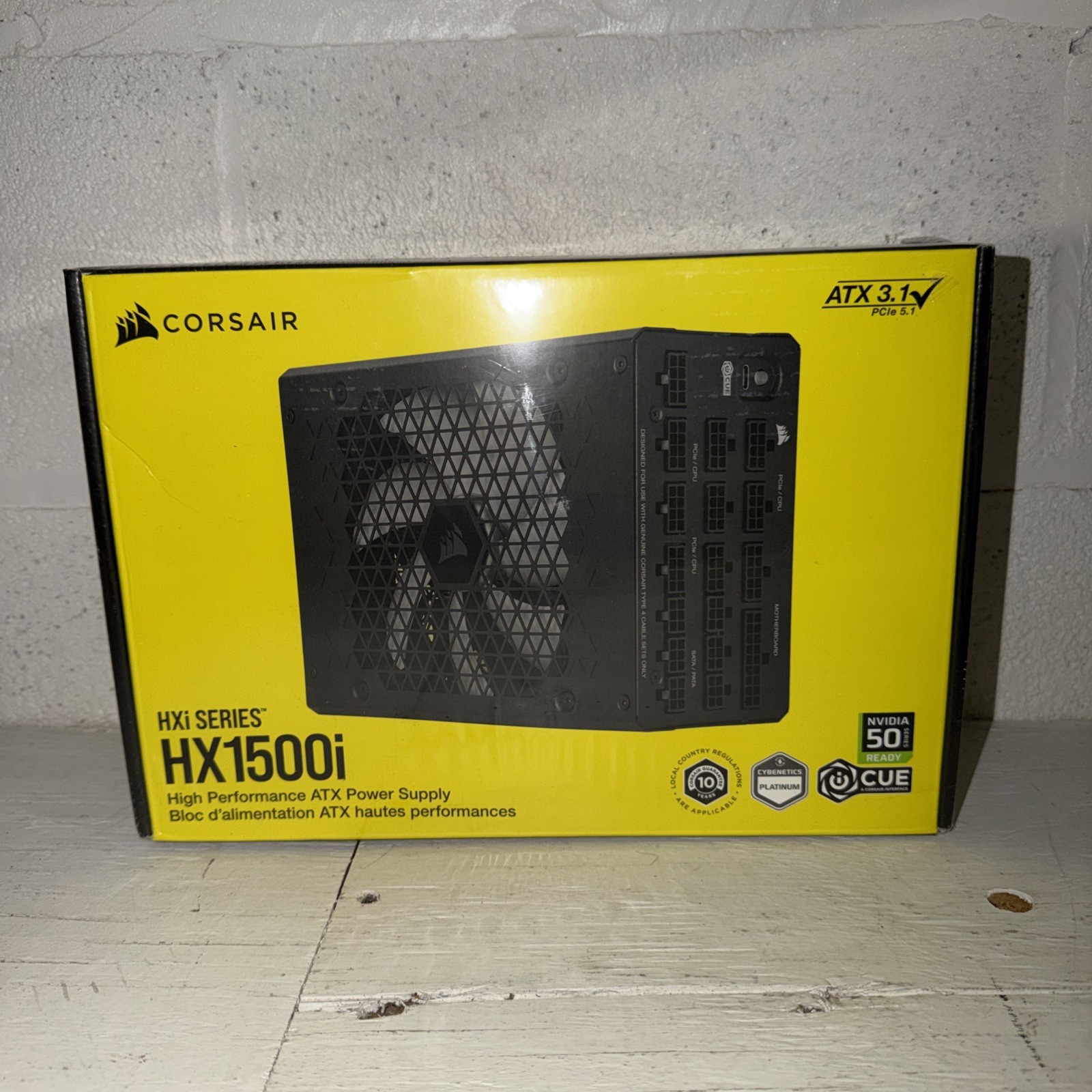 CORSAIR HXi HX1500i 1500W Platinum Fully Modular Digital PSU 2025 NEWEST MODEL