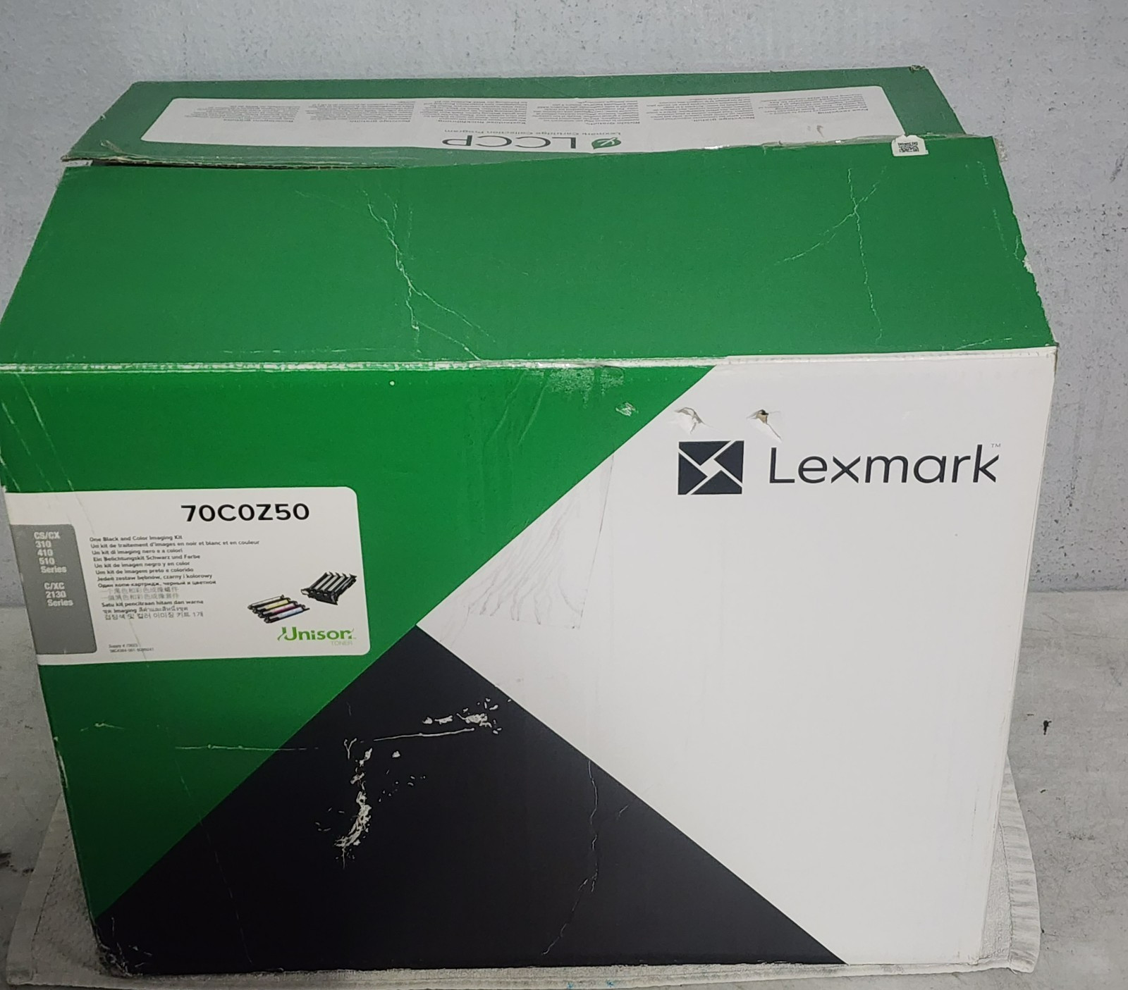 Lexmark 70C0Z50 Black and Color Imaging Kit Sealed Contents Open Box