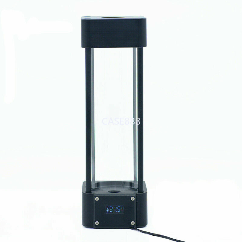 Square Reservoir Water PC Cooling Tank Reservoir 266mm w/Thermometer 2024 NEW